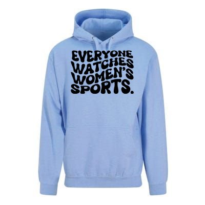 Retro Everyone Watches WomenS Sports Unisex Surf Hoodie