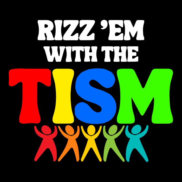 Rizz Em With The Tism Youth Performance Sprint T-Shirt