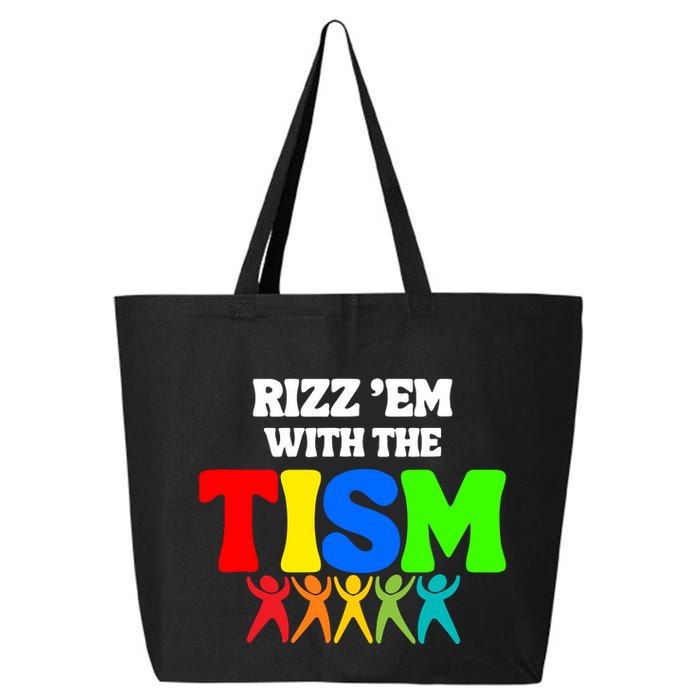 Rizz Em With The Tism 25L Jumbo Tote