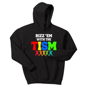 Rizz Em With The Tism Kids Hoodie