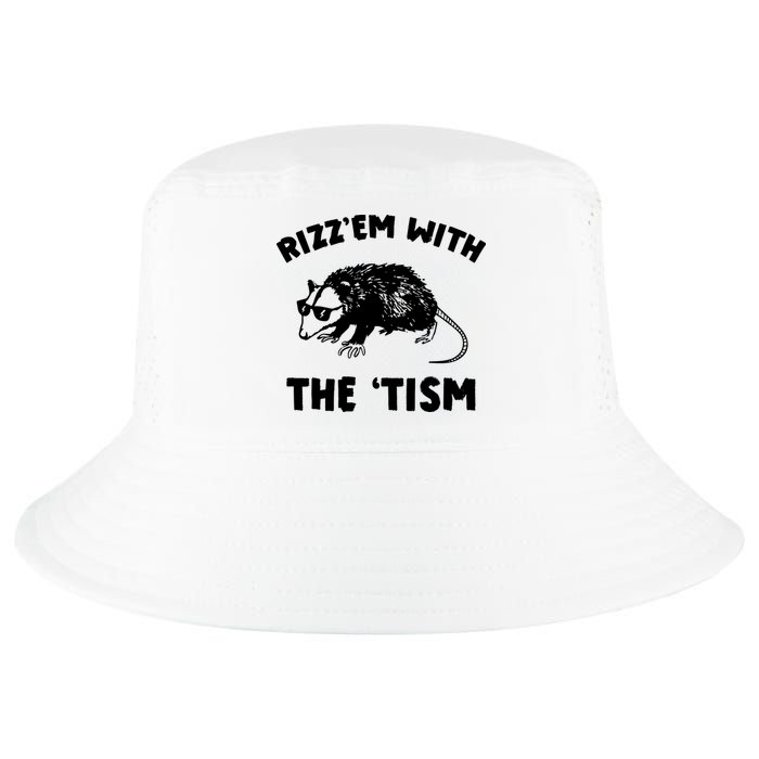 Rizz Em With The Tism Neurodivergent Autism Awareness Cool Comfort Performance Bucket Hat