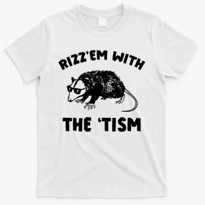 Rizz Em With The Tism Neurodivergent Autism Awareness T-Shirt