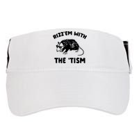 Rizz Em With The Tism Neurodivergent Autism Awareness Adult Drive Performance Visor