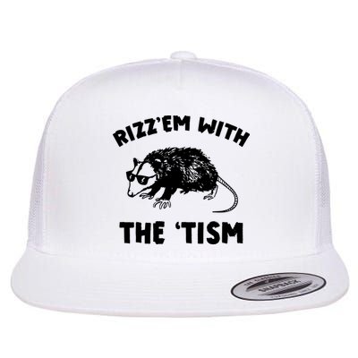 Rizz Em With The Tism Neurodivergent Autism Awareness Flatbill Hat