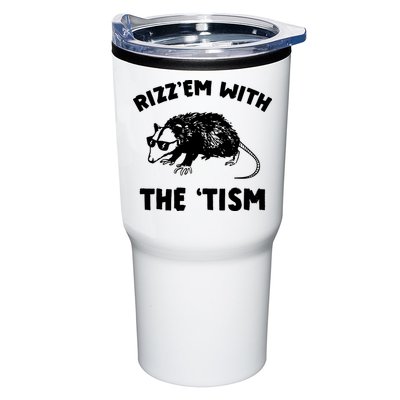 Rizz Em With The Tism Neurodivergent Autism Awareness Tumbler