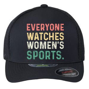 Retro Everyone Watches Womens Sports Flexfit Unipanel Trucker Cap