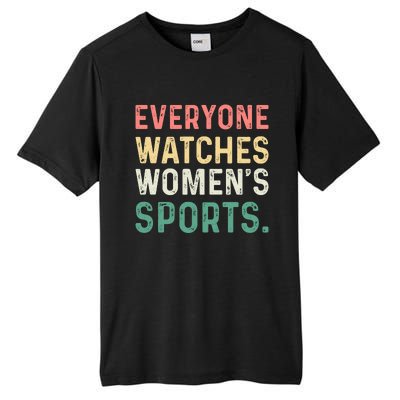 Retro Everyone Watches Womens Sports Tall Fusion ChromaSoft Performance T-Shirt