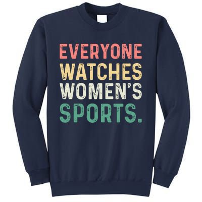 Retro Everyone Watches Womens Sports Sweatshirt