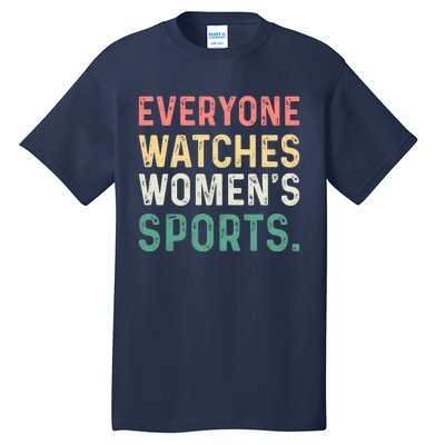 Retro Everyone Watches Womens Sports Tall T-Shirt