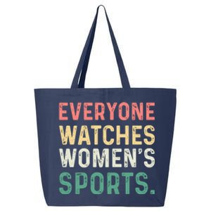 Retro Everyone Watches Womens Sports 25L Jumbo Tote