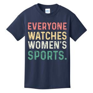 Retro Everyone Watches Womens Sports Kids T-Shirt