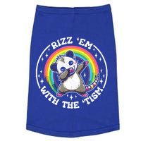 Rizz Em With The Tism Autism Funny Meme Autistic Opossum Gift Doggie Tank