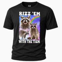 Rizz Em With The Tism Rizzler Ohio Rizz Cooling Performance Crew T-Shirt