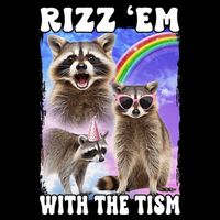 Rizz Em With The Tism Rizzler Ohio Rizz Cooling Performance Crew T-Shirt