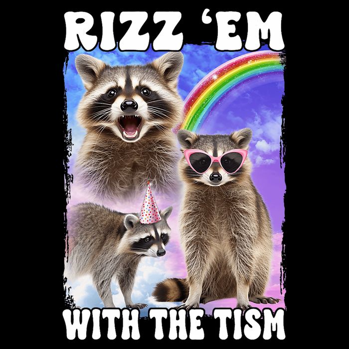 Rizz Em With The Tism Rizzler Ohio Rizz Cooling Performance Crew T-Shirt
