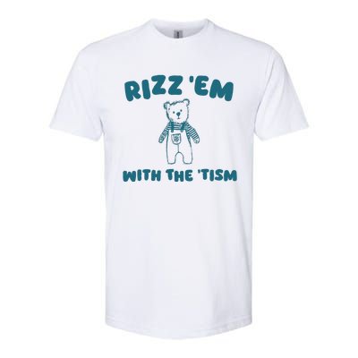 Rizz Em With The Tism Softstyle CVC T-Shirt