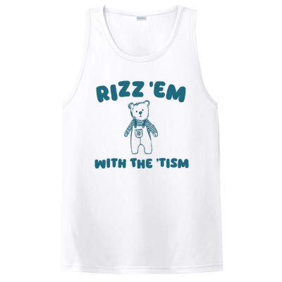 Rizz Em With The Tism PosiCharge Competitor Tank