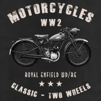 Royal Enfield Wdre Classic Motorcycle Ww2 Cool Comfort Performance Bucket Hat