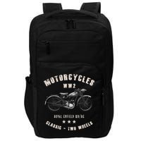 Royal Enfield Wdre Classic Motorcycle Ww2 Impact Tech Backpack