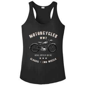 Royal Enfield Wdre Classic Motorcycle Ww2 Ladies PosiCharge Competitor Racerback Tank