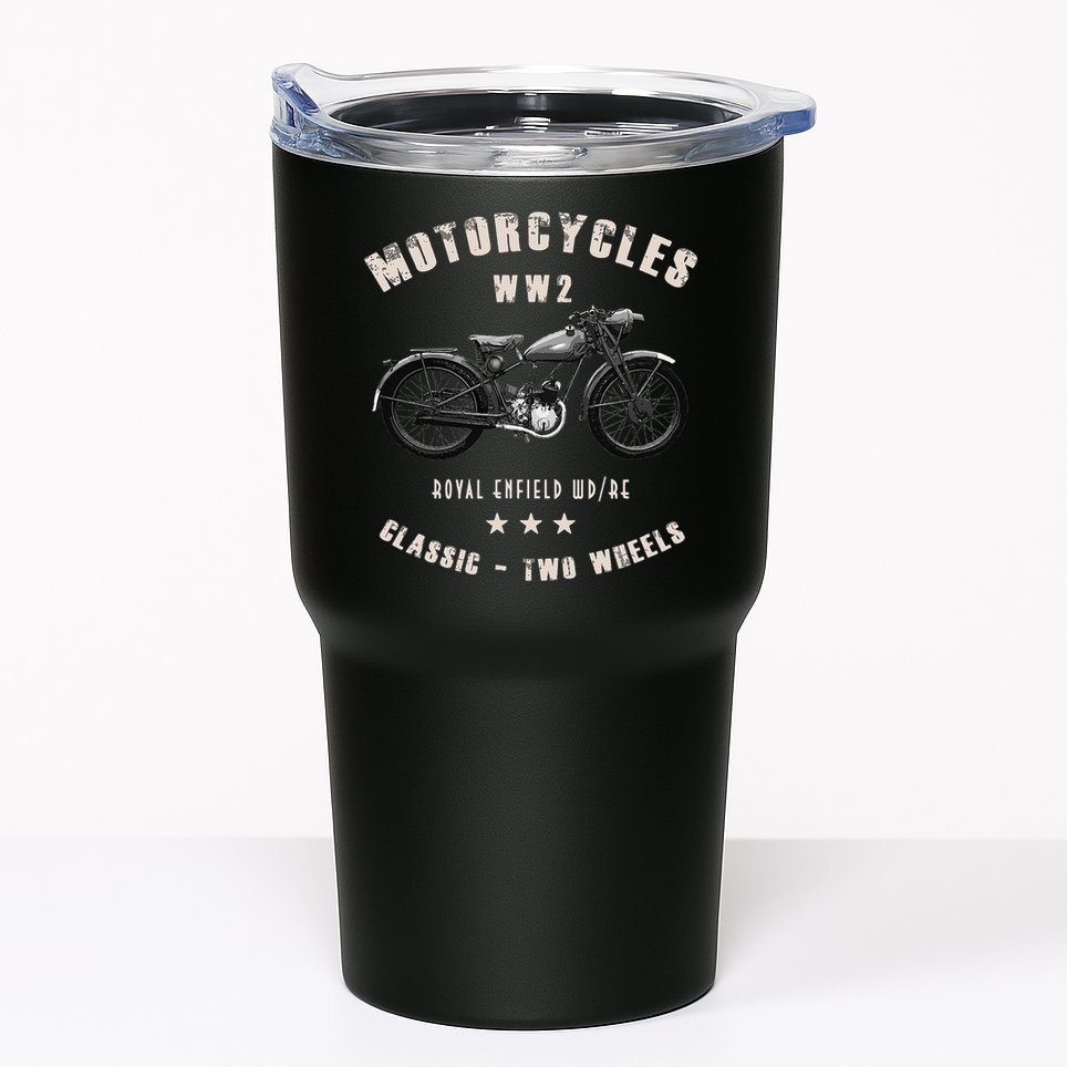 Royal Enfield Wdre Classic Motorcycle Ww2 Tumbler