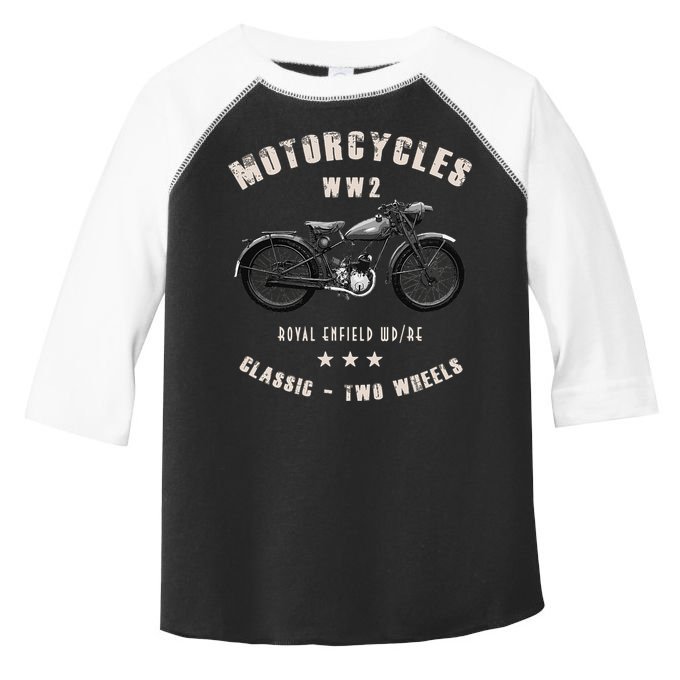 Royal Enfield Wdre Classic Motorcycle Ww2 Toddler Fine Jersey T-Shirt