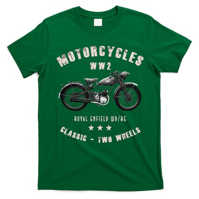Royal Enfield Wdre Classic Motorcycle Ww2 T-Shirt