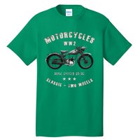 Royal Enfield Wdre Classic Motorcycle Ww2 Tall T-Shirt