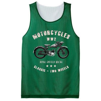 Royal Enfield Wdre Classic Motorcycle Ww2 Mesh Reversible Basketball Jersey Tank