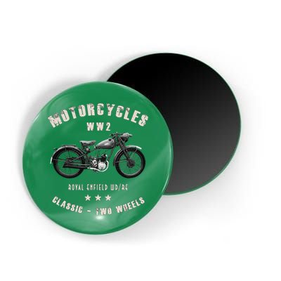 Royal Enfield Wdre Classic Motorcycle Ww2 Magnet