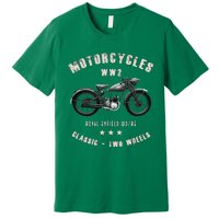 Royal Enfield Wdre Classic Motorcycle Ww2 Premium T-Shirt