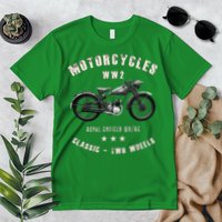Royal Enfield Wdre Classic Motorcycle Ww2 Premium T-Shirt