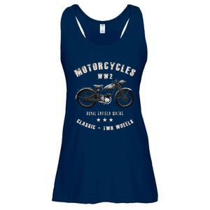 Royal Enfield Wdre Classic Motorcycle Ww2 Ladies Essential Flowy Tank