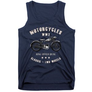 Royal Enfield Wdre Classic Motorcycle Ww2 Tank Top