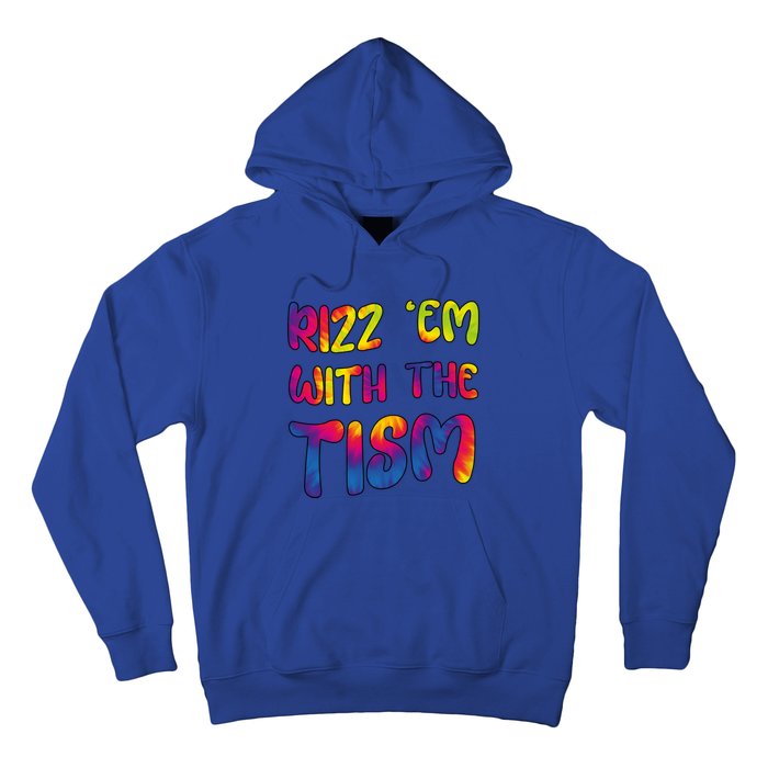 Rizz Em With The Tism Funny Autism Meme Autistic Cute Gift Hoodie