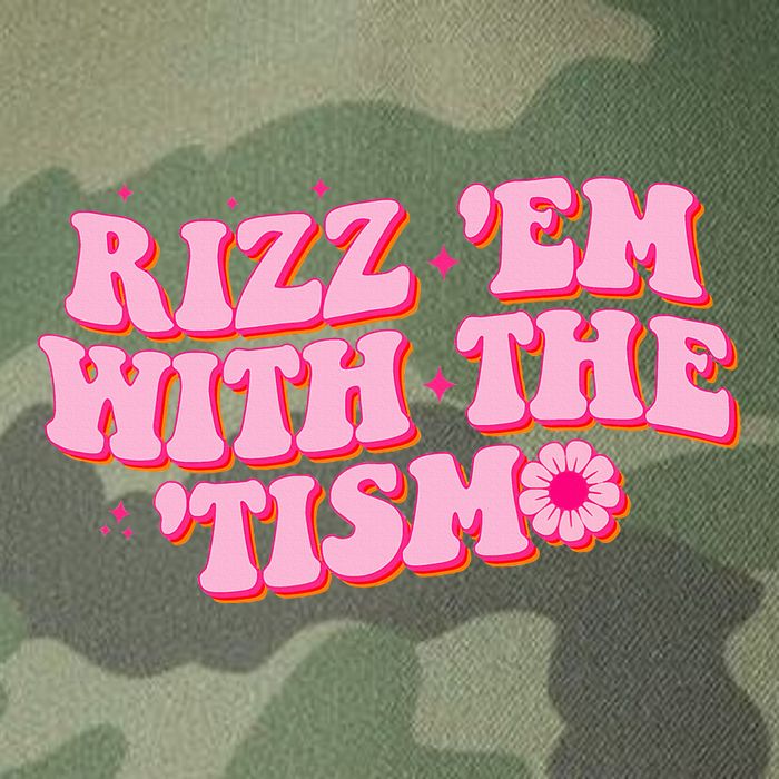 Rizz Em With The Tism Groovy Autism Awareness Neurodiversit Legacy Tie Dye Trucker Hat