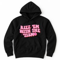 Rizz Em With The Tism Groovy Autism Awareness Neurodiversit Hoodie