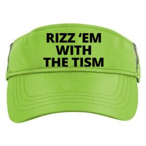 Rizz Em With The Tism Autism Adult Drive Performance Visor