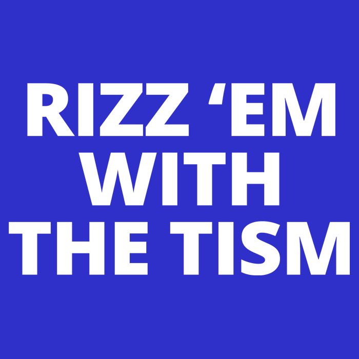 Rizz Em With The Tism Autism T-Shirt