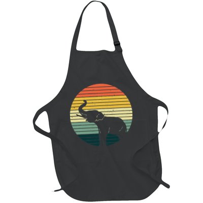 Retro Elephant Wildlife Vintage Africa Elephant Apron
