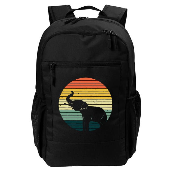 Retro Elephant Wildlife Vintage Africa Elephant Daily Commute Backpack