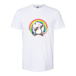 Rizz Em With The Tism Autism Funny Meme Autistic Opossum Meaningful Gift Softstyle CVC T-Shirt