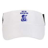 Rizz Em With The Tism Frog Adult Drive Performance Visor