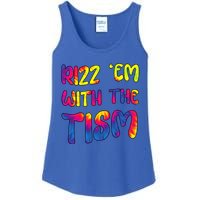 Rizz Em With The Tism Funny Autism Meme Autistic Gift Ladies Essential Tank