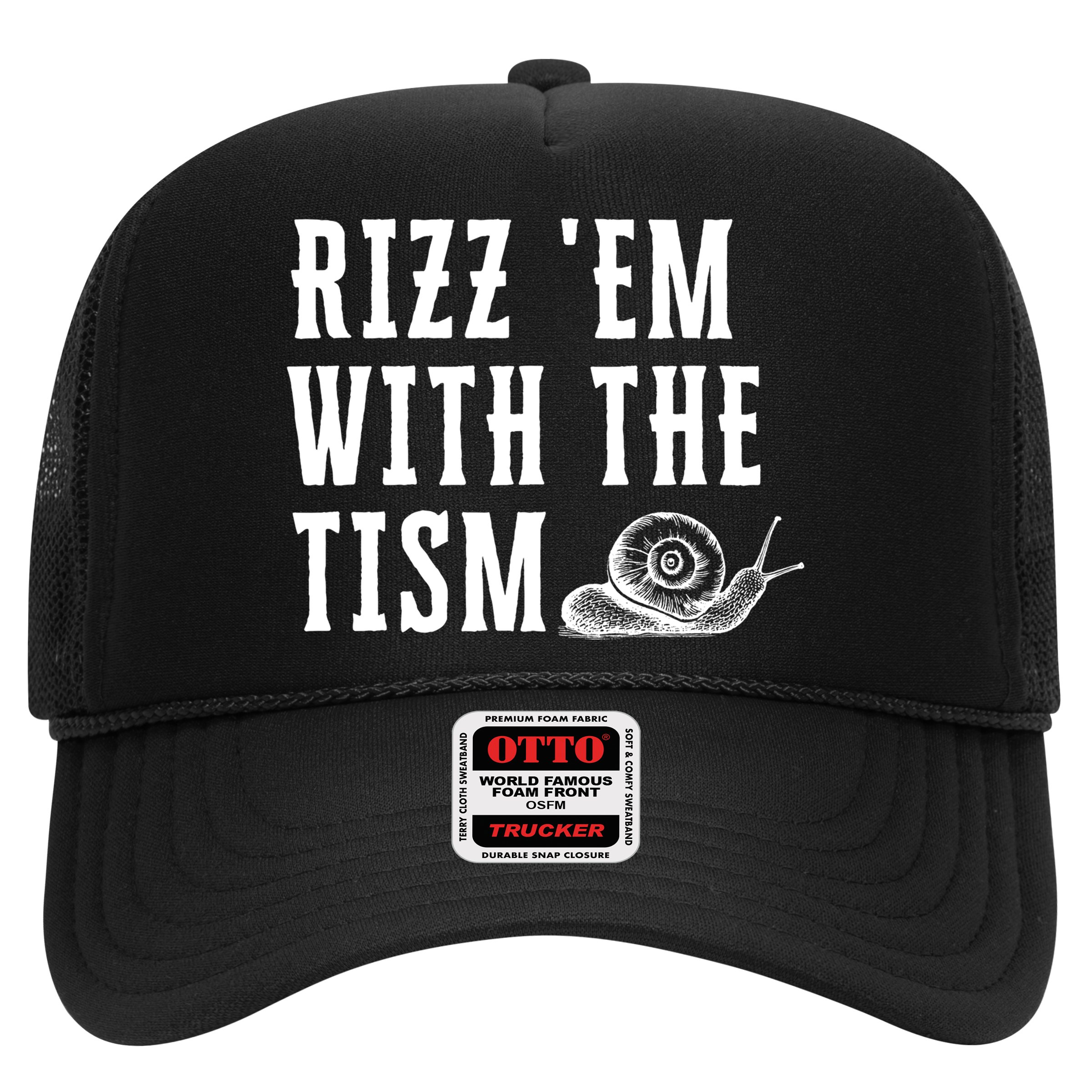 Rizz Em With The Tism Funny Autism Perfect Awareness Funny Gift Hat
