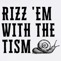 Rizz Em With The Tism Funny Autism Perfect Awareness Funny Gift Garment-Dyed Sweatshirt