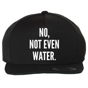 Ramadan Fasting 2020 No Not Even Water Islam Cute Gift Wool Snapback Cap