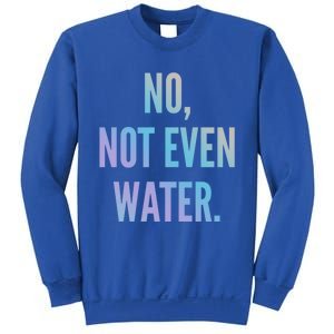 Ramadan Fasting 2020 No Not Even Water Islam Cute Gift Sweatshirt