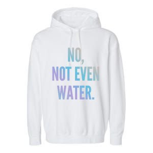 Ramadan Fasting 2020 No Not Even Water Islam Cute Gift Garment-Dyed Fleece Hoodie