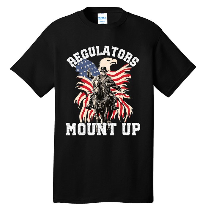 Regulators Funny 4th Of July Independence Day Eagle Tall T-Shirt